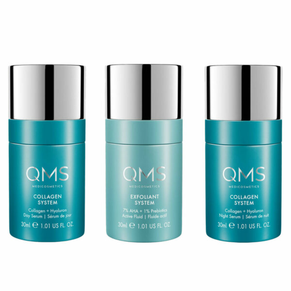 QMS collagen exfoliant medium set